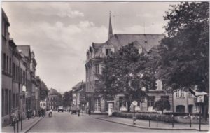 08223 Falkenstein im Vogtland, Hauptstraße, ca. 1955