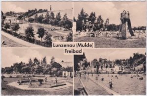 09328 Lunzenau (Mulde), Freibad, ca. 1960