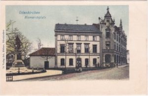 41199 Odenkirchen (Mönchengladbach), Bismarckplatz, ca. 1900
