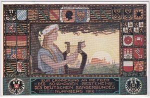 90403 Nürnberg, 8. Deutsches Sängerbundesfest 1912