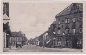 68307 Mannheim-Sandhofen, Schönauerstraße, ca. 1935
