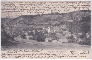 07743 Jena-Ziegenhain, Ortsansicht, ca. 1900