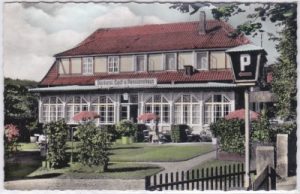 31547 Bad Rehburg (Rehburg-Loccum), Gasthaus zum Keller, ca. 1960