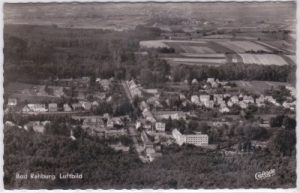 31547 Bad Rehburg (Rehburg-Loccum), Luftaufnahme, ca. 1960