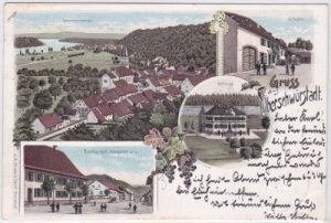 79739 Oberschwörstadt (Schwörstadt), Farblitho, ca. 1900