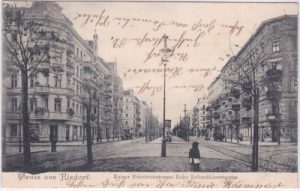 12045 Berlin-Rixdorf (Neukölln), Ecke Lohmühlenstrasse, ca. 1905