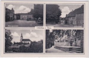 07619 Schkölen, u.a. Steinweg, ca. 1945