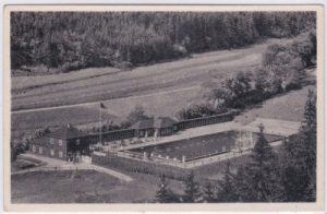07338 Leutenberg in Thüringen, Freibad, ca. 1940