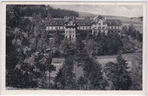 08645 Mühlhausen im Vogtland (Bad Elster), Genesungsheim, ca. 1935