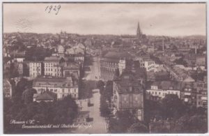 08523 Plauen im Vogtland, Bahnhofstrasse, ca. 1925