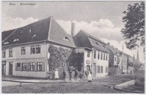 39288 Burg (bei Magdeburg), Bruchstrasse, ca. 1910