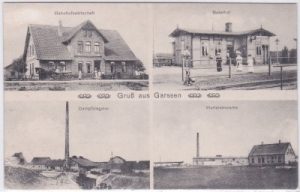 29229 Garßen (Celle), u.a. Bahnhof, ca. 1910