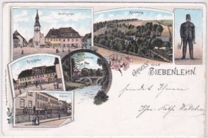 09603 Siebenlehn (Großschirma), Farblitho, ca. 1895