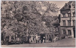 08209 Auerbach im Vogtland, Altmarkt, ca. 1960