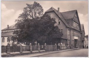 07639 Weißenborn (Holzland), Gaststätte Thüringer Hof, ca. 1965