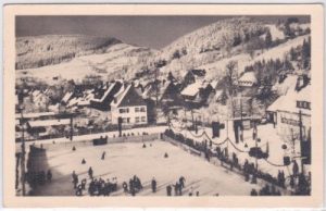 01778 Geising/Erzgebirge (Altenberg), Eisstadion, ca. 1955