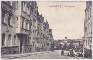 08209 Auerbach im Vogtland, Mosenstrasse, ca. 1910