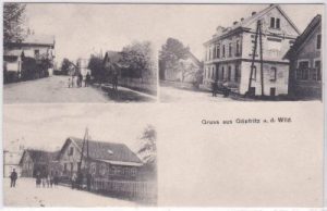 Göpfritz an der Wild, Straßenansichten, ca. 1915