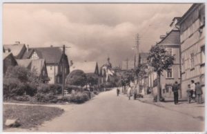 07426 Oberhain (Thüringen), Dorfstraße, ca. 1960