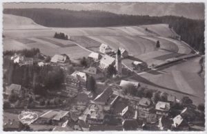 79862 Höchenschwand im Schwarzwald, Luftaufnahme, ca. 1955
