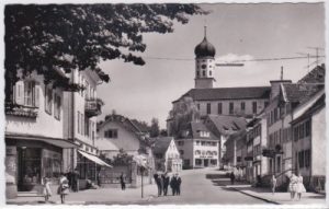 78333 Stockach in Baden, Goethestraße, ca. 1960