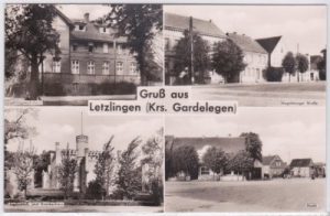 39638 Letzlingen (Gardelegen), u.a. Markt, ca. 1960