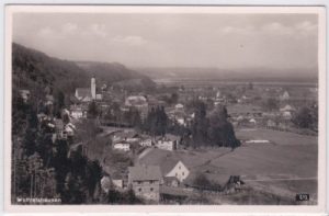 82515 Wolfratshausen, Ortsansicht, ca. 1930