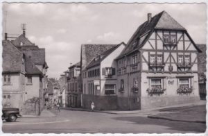 61231 Bad Nauheim, Pfälzer Hof, Straßenansicht, ca. 1965