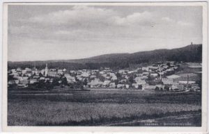 21255 Tostedt, Schützenstraße, Ortsansicht, ca. 1940