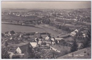 Knittelfeld (Steiermark), Luftaufnahme, ca. 1940