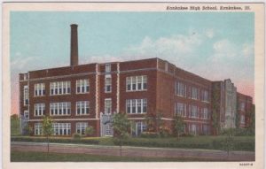 Kankakee (Illinois), Highscool, ca. 1925