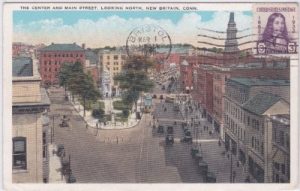 New Britain (Connecticut), Main Street, ca. 1925