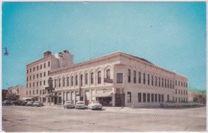 Carlsbad (New Mexico), The Crawford Hotel, ca. 1955