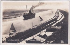 The Suez Canal, Port Taufiq (Port Suez), ca. 1930