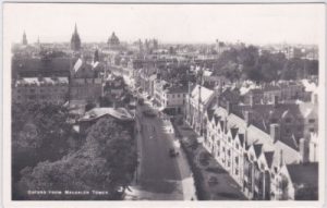 Oxford (Oxfordshire), street view, ca. 1935