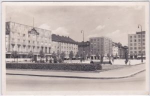 Königgrätz (Hradec Kralove), Platzansicht, ca. 1935