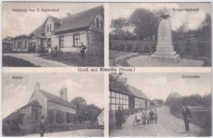 Kienitz in der Neumark (Neuenburg/Soldin), ca. 1920
