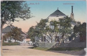 Mank (Niederösterreich), Loosdorferstrasse, ca. 1910