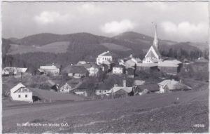 St. Georgen am Walde, Ortsansicht, ca. 1965
