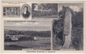 17459 Koserow auf Usedom (Ostsee), u.a. Meinholdstraße, ca. 1930