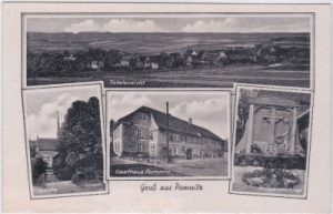 06628 Pomnitz (Möllern), u.a. Gasthaus, ca. 1940