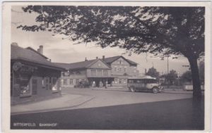 06749 Bitterfeld (Bitterfeld-Wolfen), Bahnhof, ca. 1930