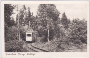 99894 Friedrichroda, Thüringer Waldbahn, ca. 1950