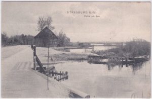 17335 Strasburg (Uckermark), Partie am See, ca. 1910