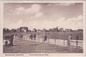 27476 Cuxhaven (Nordsee), Promenadenweg, ca. 1930