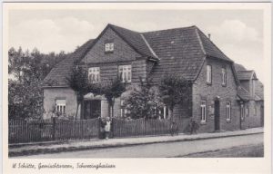 27248 Schweringhausen über Twistringen (Ehrenburg), ca. 1945