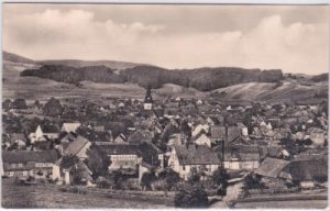 37318 Uder (Eichsfeld), Ortsansicht, ca. 1965