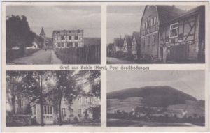 37339 Buhla (Kreis Eichsfeld), Post Großbodungen, ca. 1925