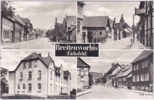 37339 Breitenworbis (Eichsfeld), Straßenansichten, ca. 1970