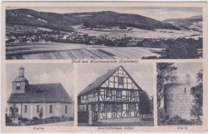37318 Wüstheuterode (Eichsfeld), Geschäftshaus, ca. 1920